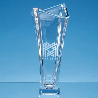 35cm Crystalite Majestic Tapered Vase