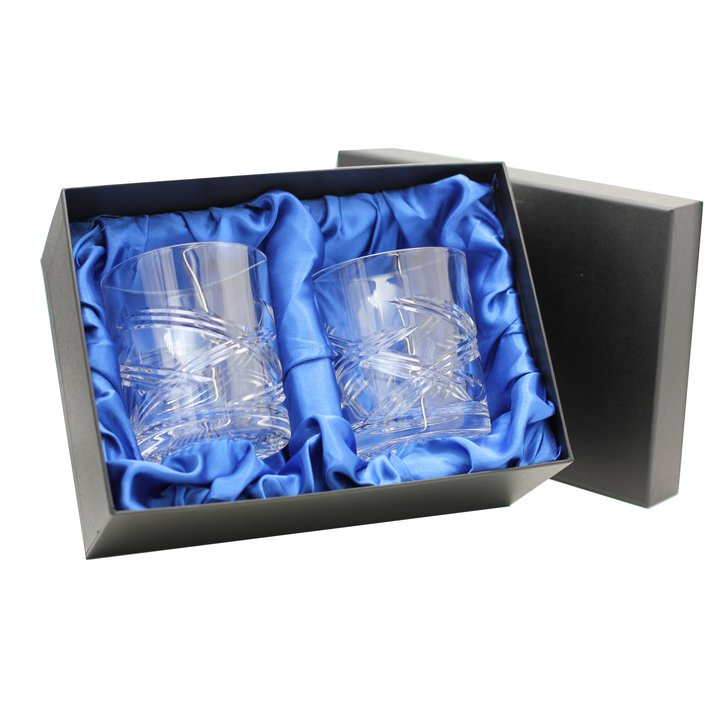 Celebration Pair 10oz Whisky Presentation Box