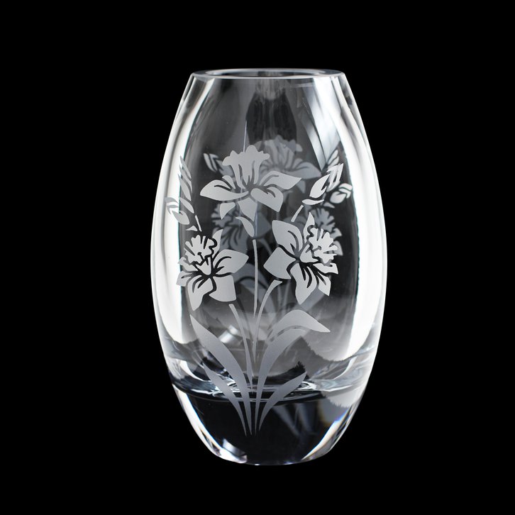 Daffodil Barrel Vase 12"