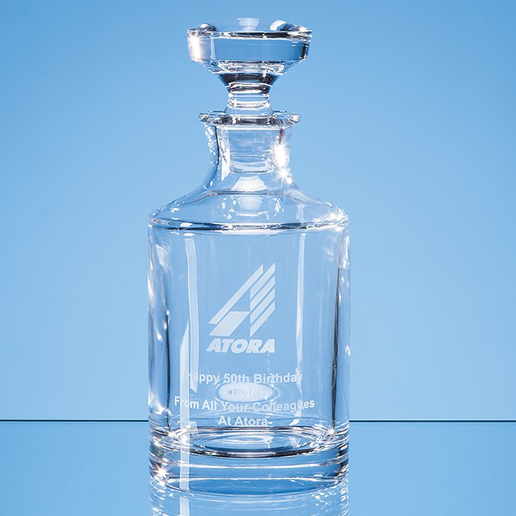 0.5ltr Lead Crystal Boris Spirit Decanter