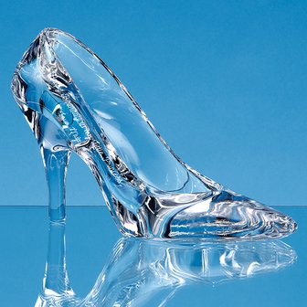 19.5cm Lead Crystal Stiletto Shoe