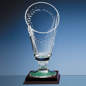 34cm Handmade Slope Top Laurel Vase