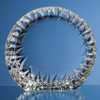 16.5cm Mario Cioni Lead Crystal Tech Roundel