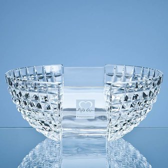 23cm Mario Cioni Lead Crystal Luxe Bowl