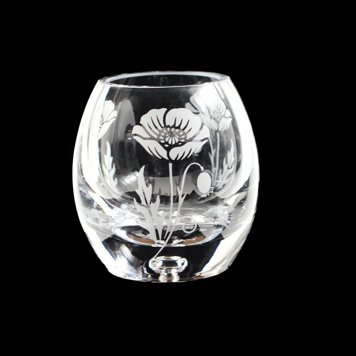 Poppy 4" Tea Light Holder 