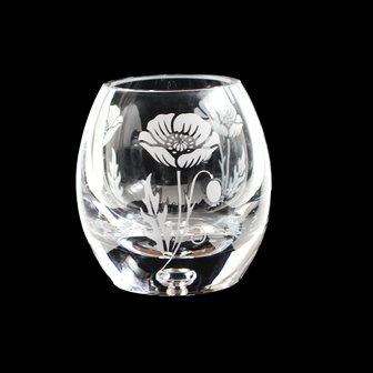 Poppy 4" Tea Light Holder 