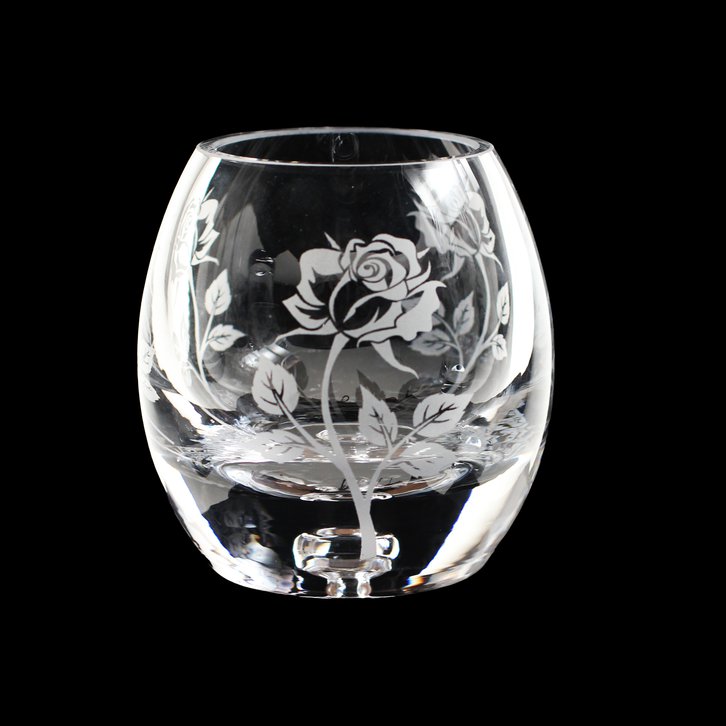 Rose 4" Tea Light Holder 