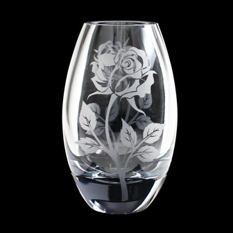 Rose Barrel Vase 12"
