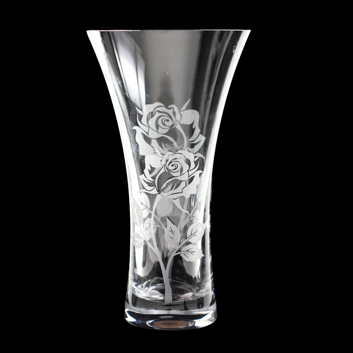 Rose 10" Waisted Vase