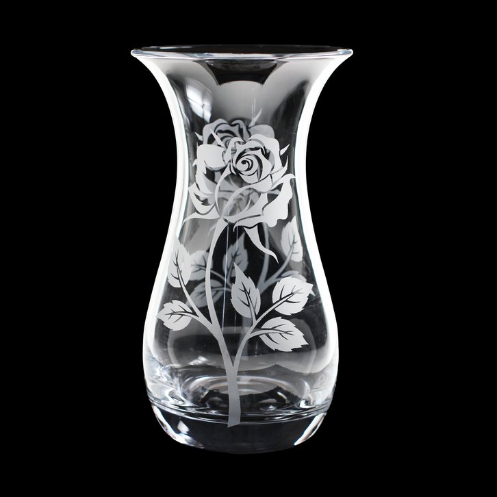 Rose 10" Tulip Vase