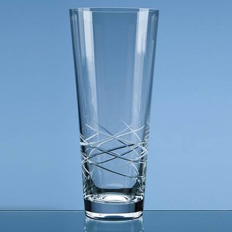 30cm Tiesto Cut Conical Vase