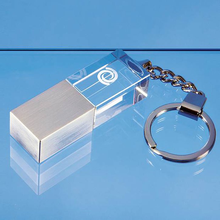 4GB Optical Crystal Memory Stick Keyring