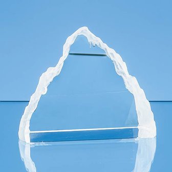 10.5cm Optical Crystal Matterhorn Award